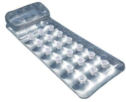 Intex Solarmatratze Luftmatratze Solar Matratze mit Kopfkissen für Pool Meer