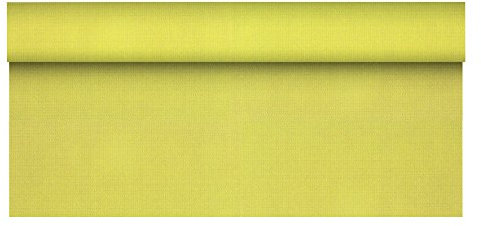 Papstar, Tischdecke, stoffähnlich, Vlies soft selection plus 25 m x 1,18 m limonengrün auf Rolle, #84938