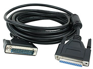 Plugger, câble ILDA pour Laser Sub-D 25 mâle vers Sub-D 25 femelle à vis de serrage. Longueur 10m. Spectacle Laser, projecteur Laser. Câbles adoptés par les professionnels de l'audio.