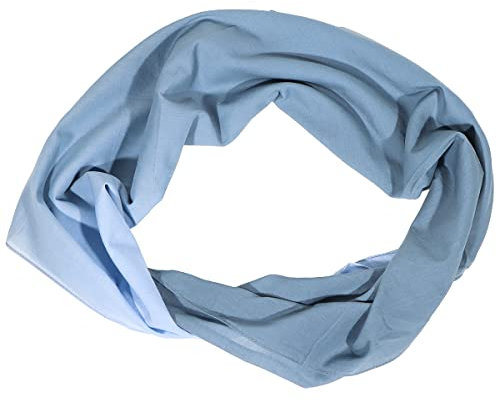 Harrys-Collection Damen Herren Baumwolltuch in vielen Farben 100 x 100 cm, Größen:Einheitsgröße, Farben:blauverlauf