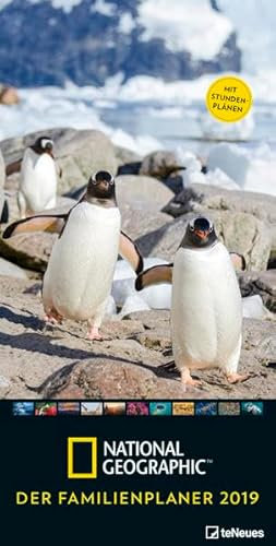 Der Familienplaner 2019: Terminkalender National Geographic