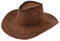 Miobo Cowboy Hut Western Cowgirl Hüte für Damen Herren Kinder (One Size, Braun für Erwachsene)