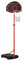 HOMCOM Canestro Portatile Canestro Basket da Esterno con Altezza Regolabile 193.5-248.5cm e Base da Riempire con Acqua o Sabbia, in Acciaio e Nylon 74x127x193.5-248.5cm