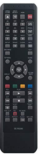 ALLIMITY SE-R0280 Fernbedienung Ersetzen für Toshiba DVD Video Player D-R17DT D-R17DTKB