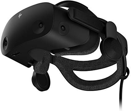 HP Reverb G2 VR3000 - Virtual-Reality-Headset, Kompatibilität mit SteamVR und Windows Mixed, Reality, Schwarz