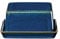 ASA Saisons Butterdose mit Deckel aus Steinzeug in der Farbe Midnight-Blue, Maße: 11cm x 8,5cm x 6cm, 5108119