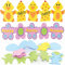 Baker Ross Ostern Ziehharmonika Karten - 10er Pack, Karten Basteln für Kinder (FC132)