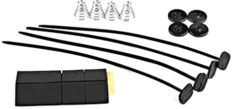 Electric Fan Mounting Kit Car Fan Bracket Assemble Kit Universal Cooler Tie Accessories for Universal Radiator Fans