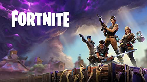 HL Lospeces 5D-Diamant-Malerei-Set für Erwachsene und Kinder, runde Strassfarbe mit Diamanten, Fortnite Diamantkunst und Kits (30,5 x 40,6 cm)