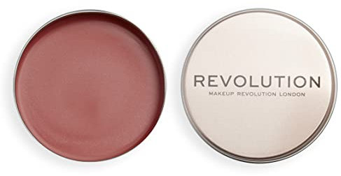 Makeup Revolution London, Balm Glow, Multi-Use Wangen- und Lippenbalsam, aufbaubar, taufrisches Finish, Pfirsichblüte, 32g