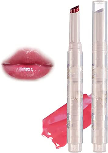 Flortte Jelly Lipstick, Florette Jelly Lipstick, Long Lasting Moisture Rich Lip Balm, Waterproof of Moisturizing Long Lasting Non-sticky Mirror Lip Gloss (7#)