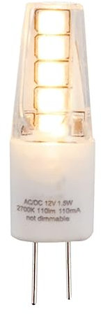 NCC-Licht LED Leuchtmittel Stiftsockellampe 1W = 11W G4 100lm 927 warmweiß 2700K Ra>90 360°
