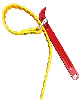 BEALIFE Llave de botella de filtro Universal de 8 pulgadas, elemento de filtración, purificador de agua ajustable, abrazadera de llave de cinturón antideslizante