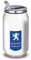 Botella de agua de aluminio – acero inoxidable (termo 24 horas) reutilizable de 330 ml a 750 ml, homenaje Peugeot Motocycles (acero inoxidable, Lata S 330 ml)