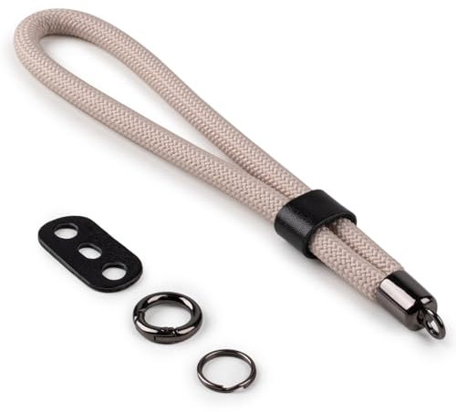 VOVMOEYA Camera Wrist Strap Rope,Camera Hand Strap Compatible with Fujifilm XT5 XH2S Nikon Z30 Z50 Canon EOS R6 R10 R50 Sony A6700 A6400 A6000 A7C II A7IV DSLR Camera - Grey