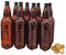DIAH DO IT AT HOME PET Bottle 1L with a Screw Cap 24 x for Beer Storage Making Home Brew