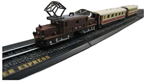ATLAS 1/220 Scala Z Swiss Crocodile Locomotiva Mini Train Model Set Adult