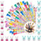 40 Matite Gadget Compleanno Bambini con Gomma +20 Sacchettini Matite Regalo Festa Bambini Colorate Particolari Set Regalini Fine Festa Compleanno Bambina Invitati Dopo Idee Mini Giochi Pensierini