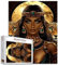 Cooles Mädchen, 1000-teiliges Puzzle für Erwachsene, schwarzer Panther und sexy Mädchen, Mal-Puzzle, abstraktes Frauengesicht, 1000 Teile, Puzzle-Spiel, Heim-Wanddekoration, DIY, Handwerk, Tier-Puzzle