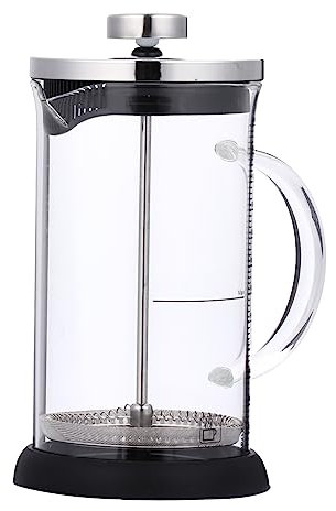 Gatuida 1 Stück Französische Presse Perkolatoren Wiederverwendbar Filterkaffeemaschine Thermal- Großer Kaffee Drücken Kommerziell Kaffeepadmaschine Kanne Für Tee Rostfreier Stahl