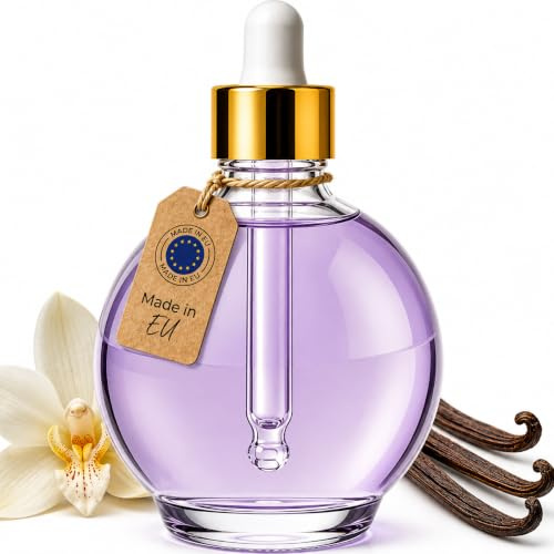 Isabellenails Cuticle Oil 75 ml, pflegendes Nagel- und Nagelhautöl - Nagelpflegeöl in der Kugel mit Mandelöl und Vitamin E für Natur- oder Gelnägel, Nagelhautpflege (75 ml, Vanille)
