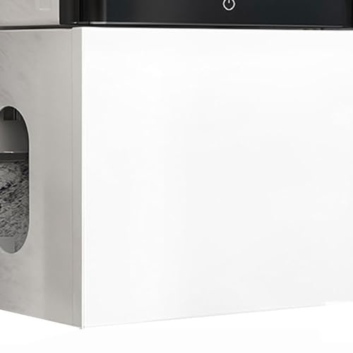 Wall Mounted Boiler Cover, Gas Boiler Pipe Shield Panel for Hide Unsightly Pipes in Garage, Kitchen, Bathroom, Living Room and Office(40x15x40cm)