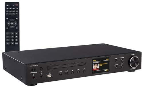 VR-Radio Ricevitore radio Internet WLAN IRS-825 con DAB+, FM, CD, Bluetooth, 200 W, nero