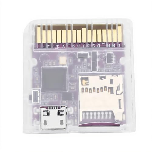 Annadue DSPico DS Flash Cart/Flash-Karte für NDS, NDSL, DSi und 3DS, RP2040 MCU-Treiber, Open-Source-Design, Dual Power, 6 MB/s SD-Lesen, Pico Loader und Pico Launcher-Unterstützu