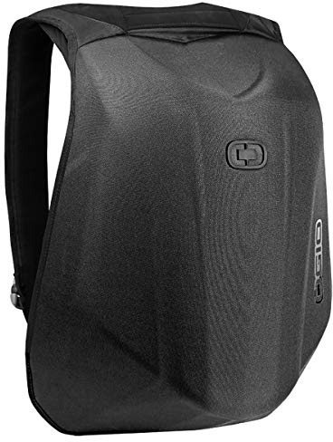 OGIO 123008.36 No Drag Mach 1 Motorcycle Backpack - Stealth Black, 19H x 12.5W x 6.5D