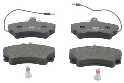 FERODO FDB880 Bremsbelagsatz Bremsbeläge Vorne mit Verschleißwarnkontakt mit Zubehör Kompatibel mit RENAULT Espace 2 J/S63