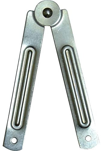 5835D - Bisagra Compas Caballete 216X15X1