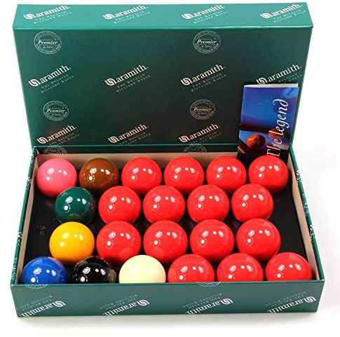 Aramith Belgian Premier Snooker Balls 2 1/4 inch - No Numbers - Free US Shipping