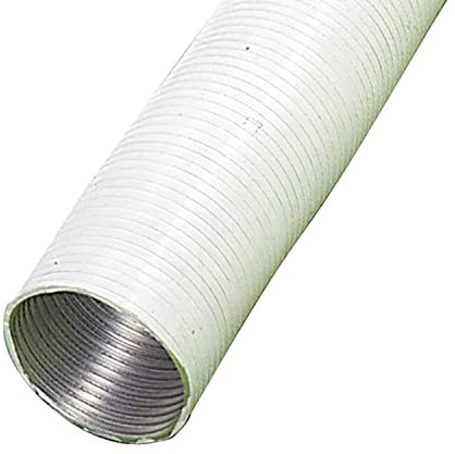 WOLFPACK LINEA PROFESIONAL - Tubo Aluminio Compacto Blanco Ø 120 mm. / 5 metros.