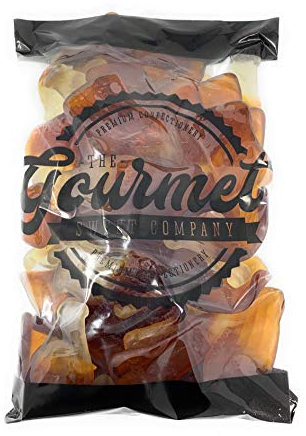 Haribo Giant Cola Bottles 1kg Share Bag by The Gourmet Sweet Company