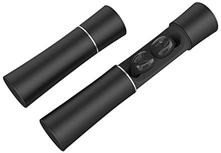 hntoolight TW20 True Wireless Earbuds 5D Stereo Bluetooth Earphones Mini TWS Waterproof Headfrees with Power Bank Earphones Black body