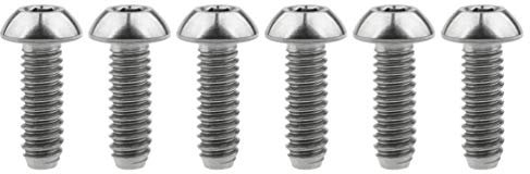 6Pcs M4 X 6/8/10/12/15/20mm Taper Kegelkopf Titan Ti Knopf Inbusschlüssel Bolzen Schraube Titan, M4 20mm