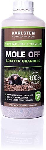 karlsten Mole Repellent Granules 600g – Natural Mole Deterrent for Lawns, Gardens, and Yards – Effective Anti-Digging Pest Control – Powerful Mole Removal Solution – Long-Lasting Results.