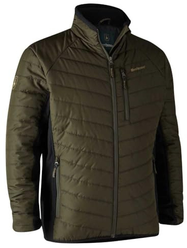 Deerhunter Moor Padded Jacket with softshell Adventure Green