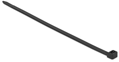 Delock Kabelbinder kälteresistent L 380 x B 7,6 mm schwarz 50 Stück