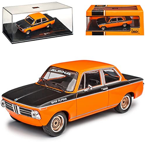IXO B*M*W 2002 ti Orange Alpina 1966-1977 1/43 Modell Auto
