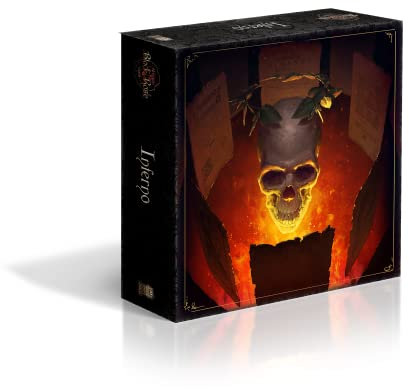 Dooney & Bourke - Black Rose Wars: Inferno - Erweiterung für Brettspiel, Edition in Italienisch, 2-4 Spieler, ab 14 Jahren