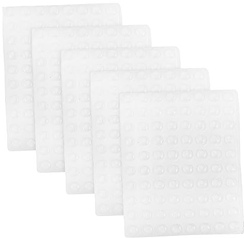 Toddmomy 5 Blätter Snowboard-skid-pad Klares Anti-stomp-pad Snowboard-anti-rutsch-pad Skating-fixierschuhkissen Stomp Pad Snowboard-griptape Skikissen Stampfen Pvc Draussen Matten