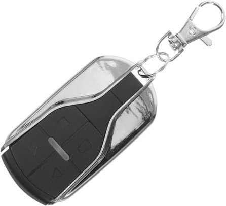 HEMOTON Control Remoto para Puerta De Garaje 433 MHz, 4 Botones, Resistencia, Compatible Abridor Eléctrico, Adecuado para Garajes y Portones Enrollables, 1 Unidad