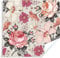 Papier peint floral vintage rose rouge autocollant 40 × 300 cm papier peint floral pour meubles,cuisine,armoire,salon,chambre à coucher,bibliothèque,buanderie,salle de bain (40 × 300 cm)