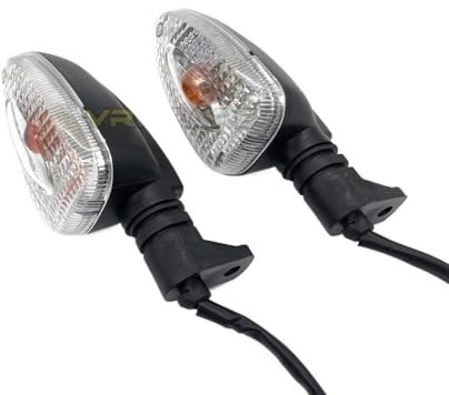 Blinker Motorrad,Motorrad Blinker Motorrad Blinker Licht Fit for BMW F650GS F800S K1300S R1200R G450X R1200GS K1200R F800ST Motorrad Anzeige Lampe (Color : CLEAR)