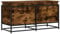 vidaXL Aufbewahrungsbox mit Deckel Räuchereiche 100x40x51,5 cm