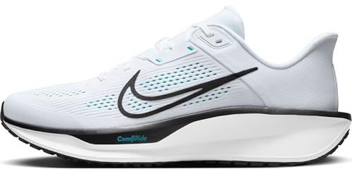 Nike Men's Quest 6 Straßenlaufschuh für Herren Road Running Shoe, White Black Dusty Cactus, 9.5 UK