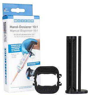WEICON Hand-Dosierer, Dosierhilfe für WEICON Easy-Mix-Klebstoffe, präzise & zuverlässig, ideal für 2K-Kleber
