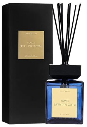 LUXXIA - HAVA - Ocean - 1000ml Raumduft mit aromatisch holzigen Duft - Raumerfrischer Duftstäbchen Raumdiffusor Diffusor Diffuser Stäbchen Lufterfrischer Wohnung Duftspender Bad Deko Raum Zimmer WC