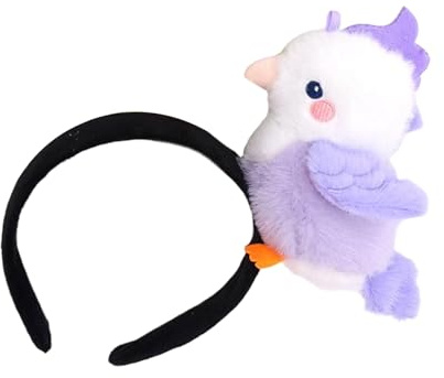 Uqezagpa Entzückende Vogel-Stirnbänder für Cosplay, Puppe, Haarbänder, Kopfbedeckung, Make-up, Waschen, Gesicht, Haarbänder, Geburtstag